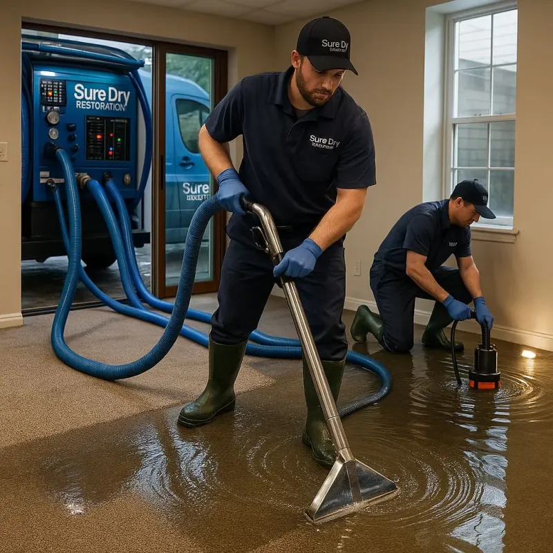 Water Extraction and Removal process in Campbell, MO